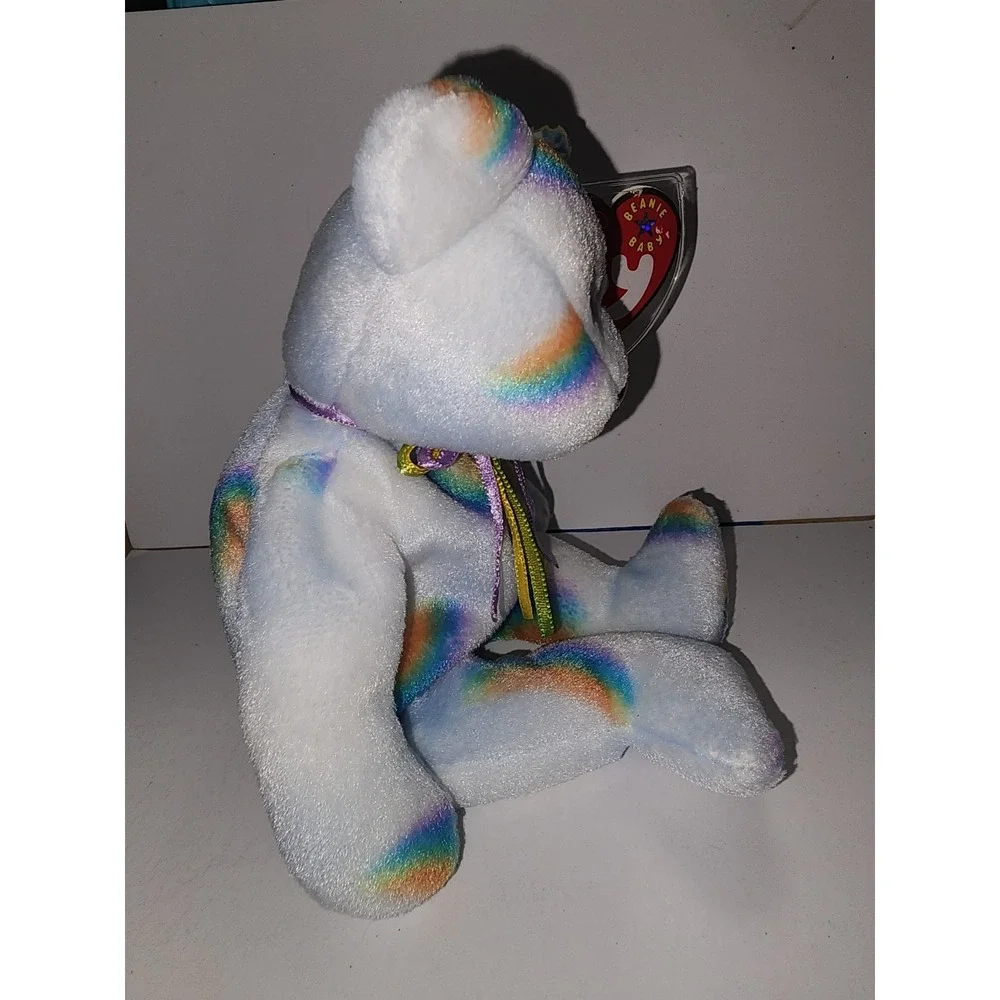 ty Beanie Babies Cheery Bear 2001 Sunshine and Rainbows‎